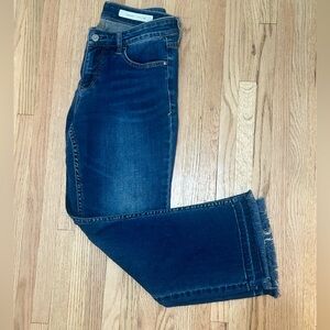 Pilcro Anthropologie Crop Denim Jeans Size 26 EUC